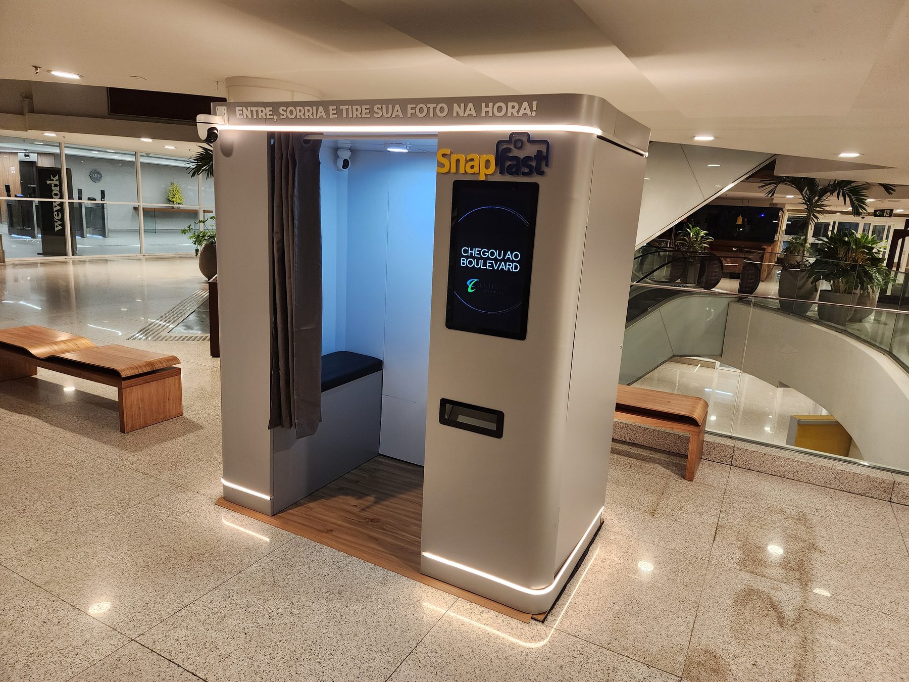 Cabine Snapfast no Boulevard Shopping BH